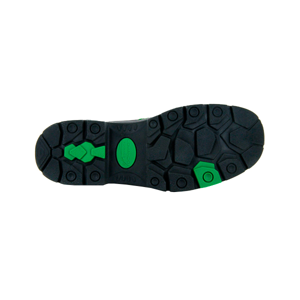 Zapato Borceguí con Casco de Policarbonato Comando Negro 705 PP+D - 2