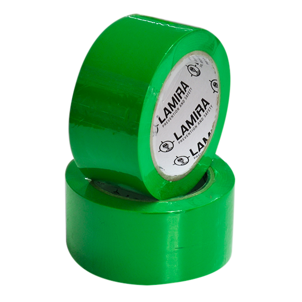 Cinta PVC Delimitadora de Áreas LAMIRA Verde LS-4150 2"x33m - 2