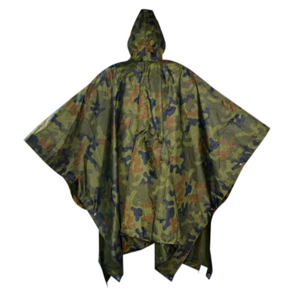 Impermeable Poliéster/Poliuretano Capamanga LAMIRA Camuflaje LS-4482 Unitalla - 1