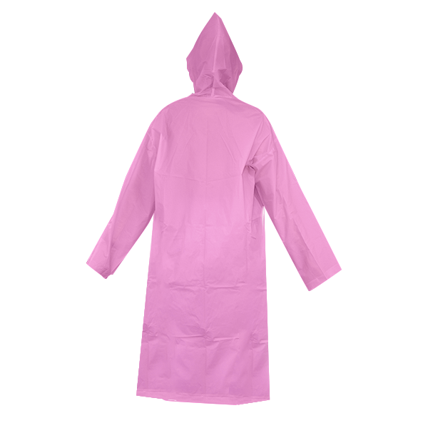 Impermeable EVA201 Gabardina Larga LAMIRA Rosa LS-4479 Unitalla - 2