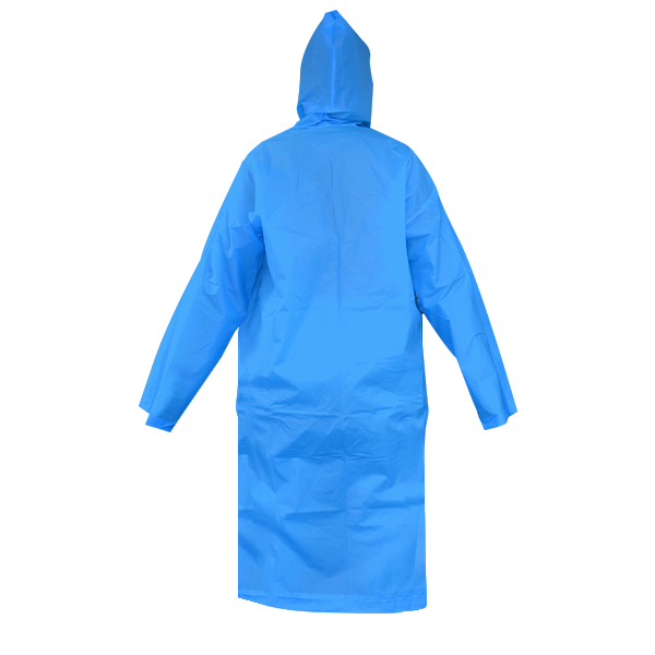 Impermeable EVA201 Gabardina Larga LAMIRA Azul LS-4479 Unitalla - 2