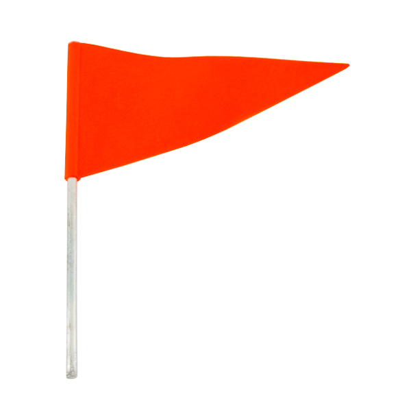 BANDERÍN DE VARILLA PARA DEFENSA NARANJA. LS-0022