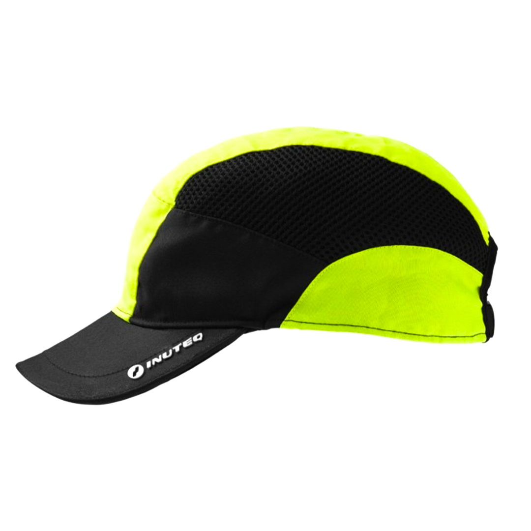 GORRA ALTA VISIBILIDAD ENFRIAMIENTO INUTEQ AMARILLO/NEGRO 121101 LG/XL