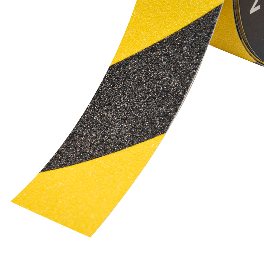 Cinta Antiderrapante 2"x18m Negro/Amarillo LAMIRA LS-4583 - 2