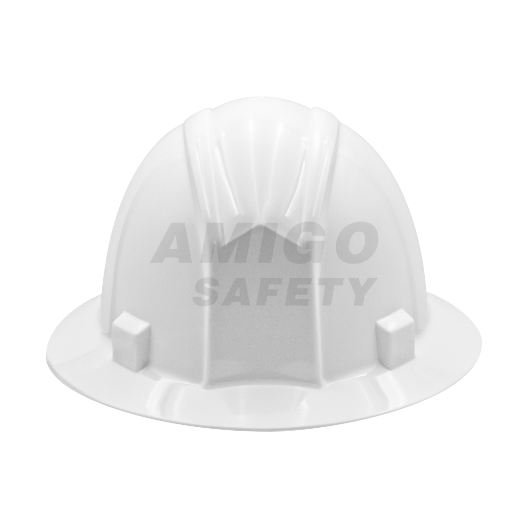 Casco Ala Ancha con Suspensión Matraca de 4 Puntos LAMIRA Blanco AS-4460 ... - 1
