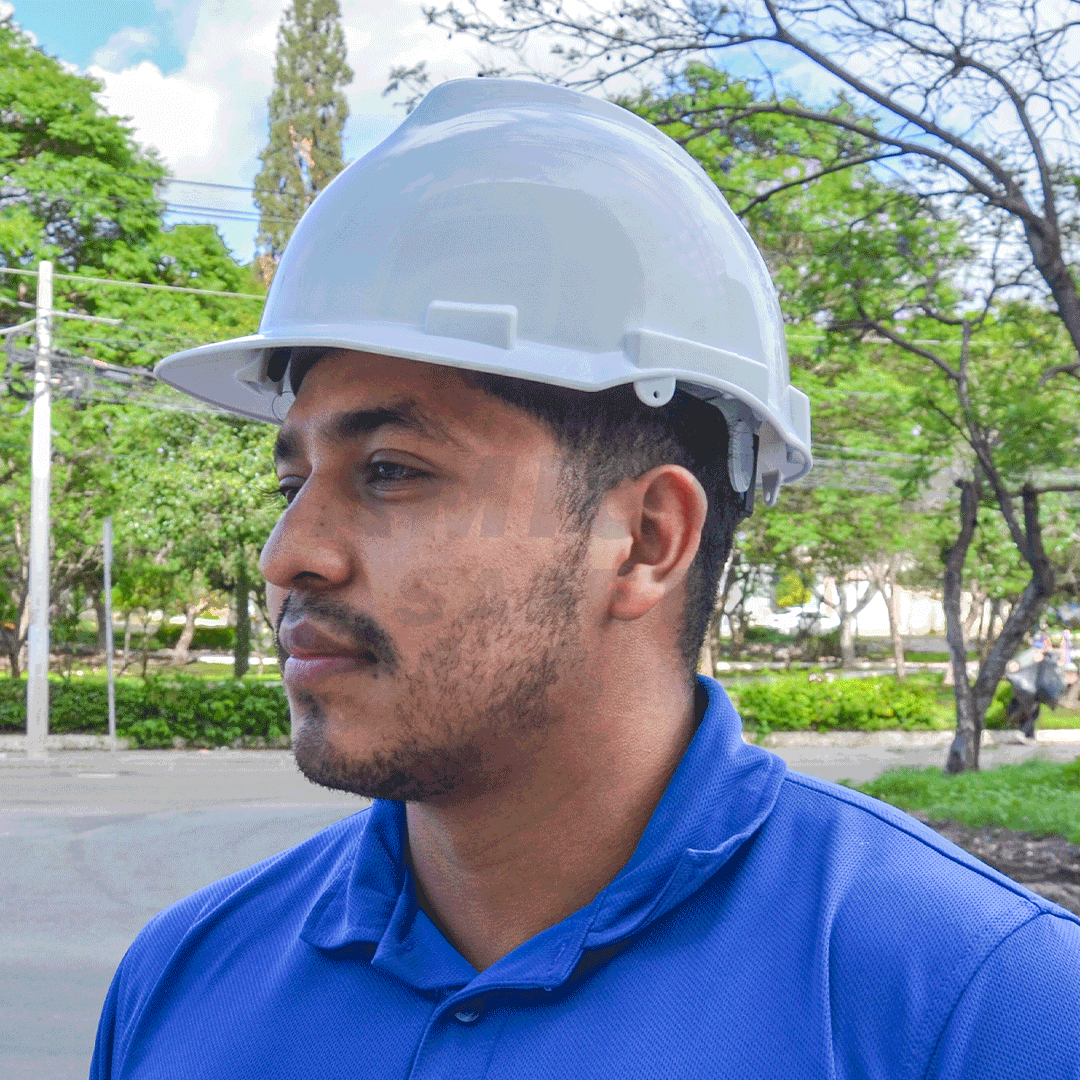 Casco de Protección tipo Cachucha LAMIRA Amarillo AS-4463 - 3