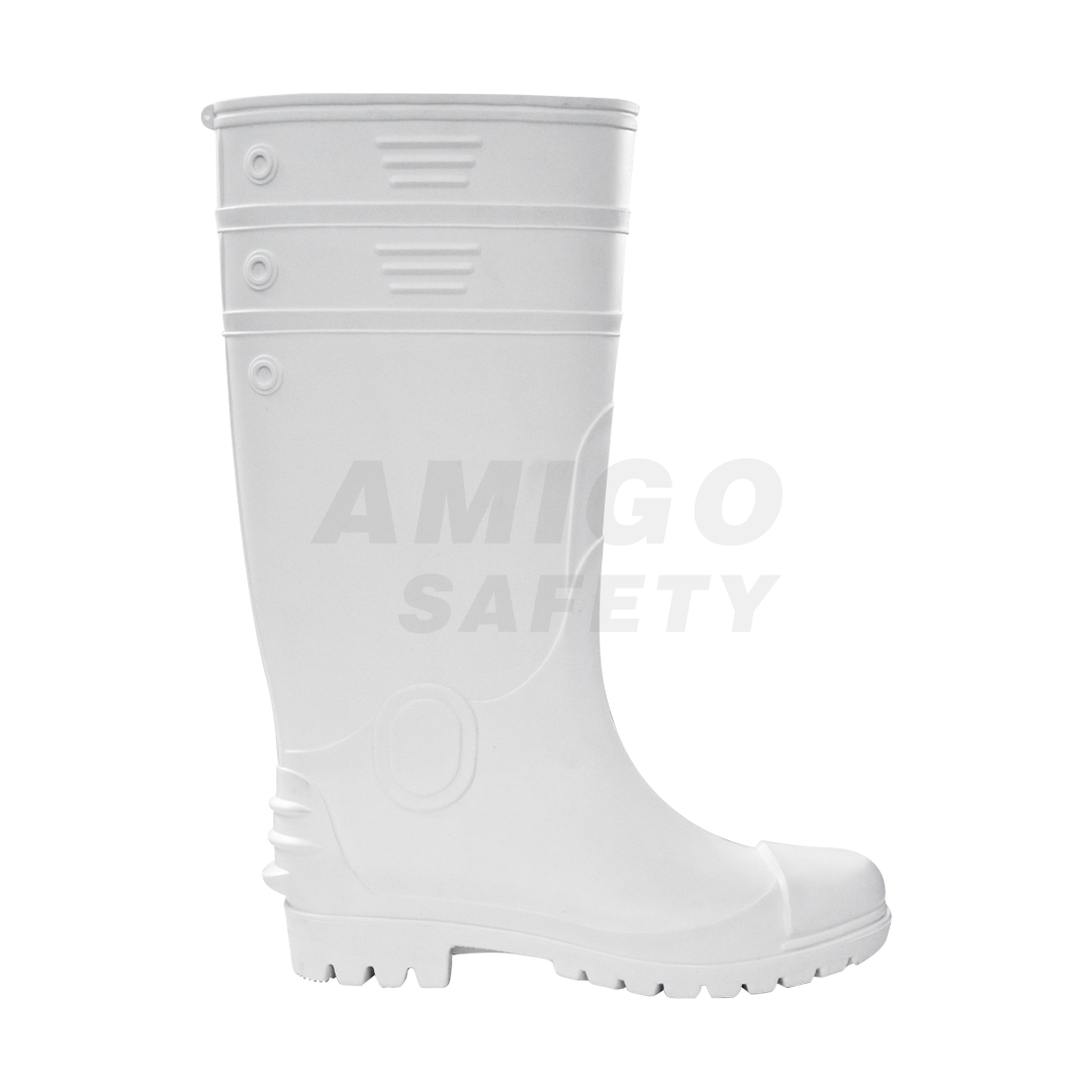 Bota de Hule sin Casco Tarzán Blanco - 0