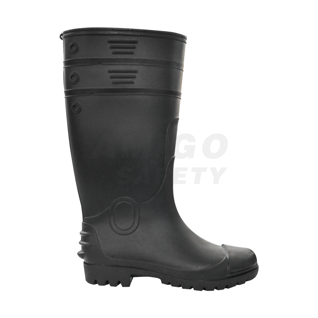 BOTA DE HULE SIN CASCO TARZÁN NEGRO