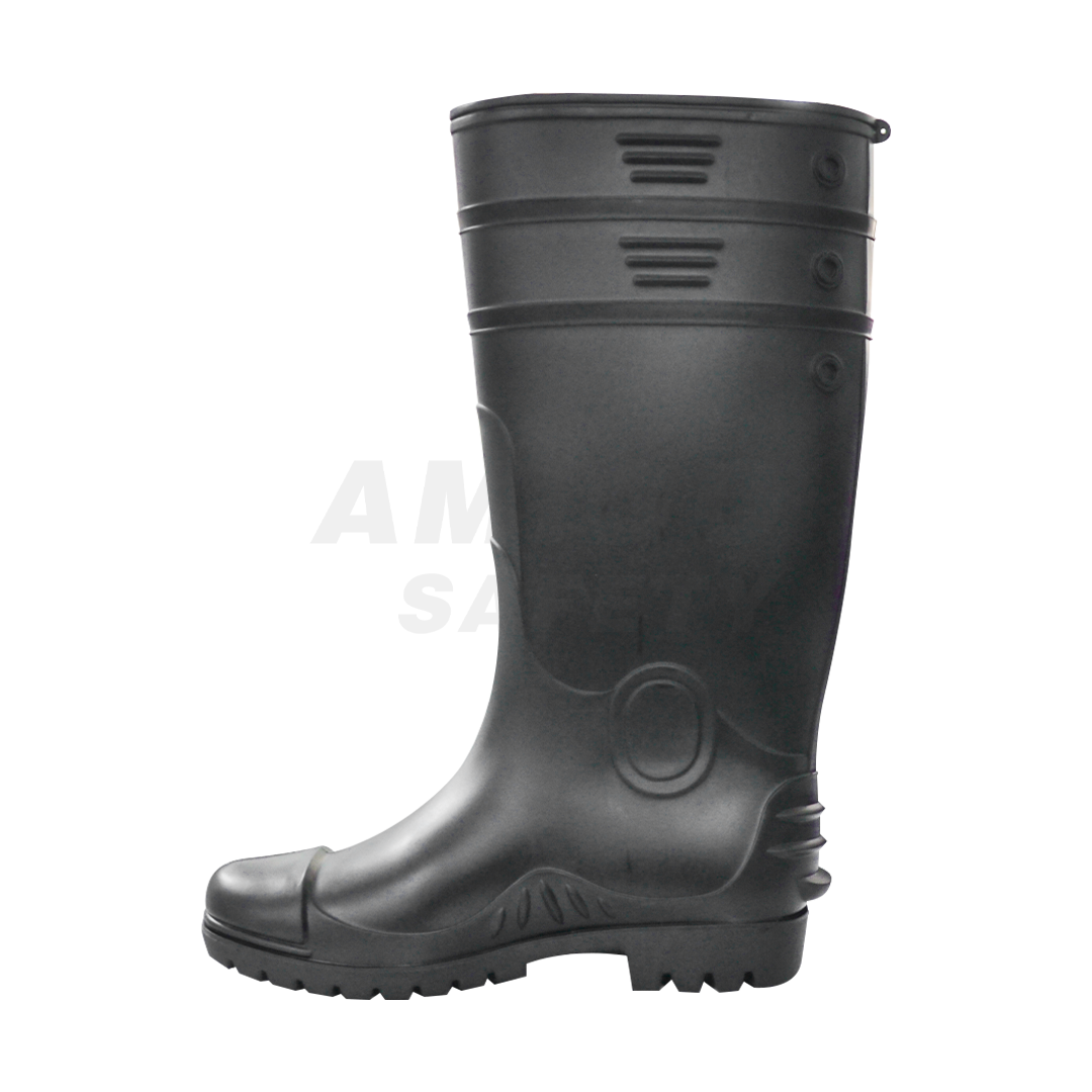 Bota de Hule sin Casco Tarzán Negro - 1